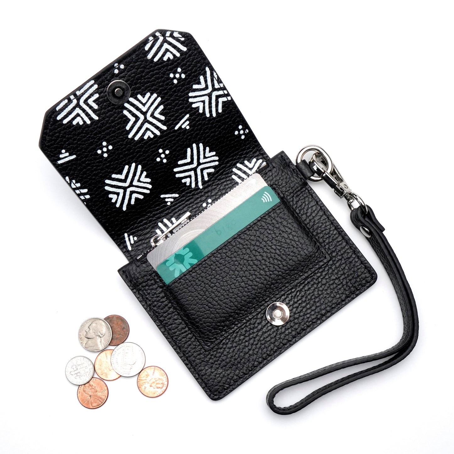 Black and White ToTs Wallet