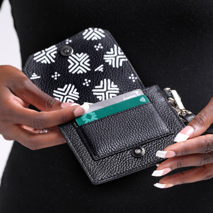 Black and White ToTs Wallet